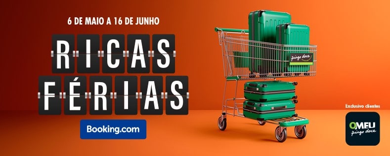 Habilite-se a ganhar 1.500€ em Booking.com! Basta uma compra de 10€ com a App
