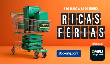 Habilite-se a ganhar 1.500€ em Booking.com! Basta uma compra de 10€ com a App
